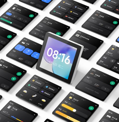 联动与小米 Mesh20 网关一屏搞定全屋控制九游会j9ag小米智能中控屏开售：支持摄像头(图5)